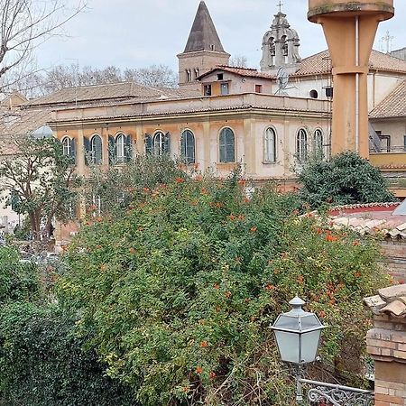 Apartmán Trastevere Charming Loft Řím Exteriér fotografie